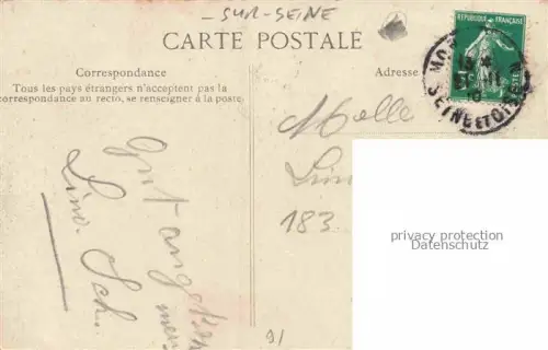 AK / Ansichtskarte Vigneux -sur-Seine 91 Essonne Rue Alphonse Daudet Inondations de 1910