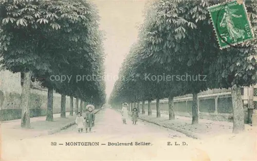 AK / Ansichtskarte Montgeron EVRY 91 Essonne Boulevard Sellier