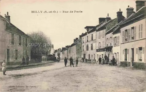 AK / Ansichtskarte Milly -la-Foret EVRY 91 Essonne Rue de Paris