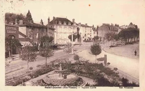 AK / Ansichtskarte Saint-Junien Square Curie