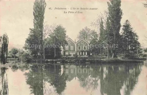 AK / Ansichtskarte PALAISEAU 91 Essonne Ile de Sainte-Amour la piece d'eau