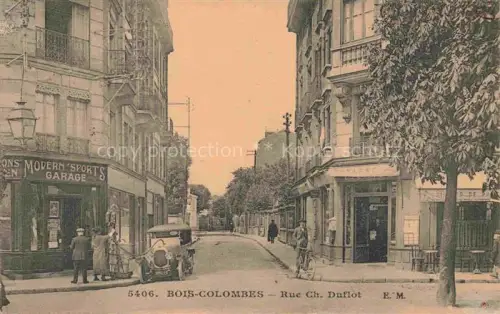 AK / Ansichtskarte BOIS-COLOMBES 92 Hauts-de-Seine Rue Ch. Duflot