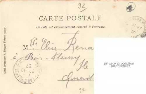 AK / Ansichtskarte BELLEVUE -MEUDON Boulogne-Billancourt 92 Hauts-de-Seine Villa Roland Avenue Mélanie