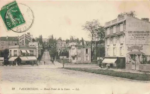 AK / Ansichtskarte Vaucresson Boulogne-Billancourt 92 Hauts-de-Seine Rond-Point de la Gare