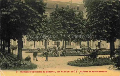 AK / Ansichtskarte Buzenval Rueil-Malmaison NANTERRE 92 Hauts-de-Seine Institution St. Nicolas Parterre et Administration