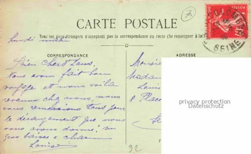 AK / Ansichtskarte BOIS-COLOMBES 92 Hauts-de-Seine Rue Guizot