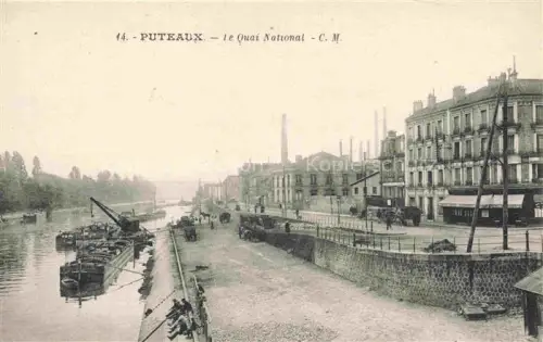 AK / Ansichtskarte Puteaux NANTERRE 92 Hauts-de-Seine Le Quai National