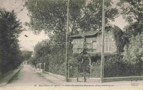 AK / Ansichtskarte Garches NANTERRE 92 Hauts-de-Seine Avenue Léonce-Buequet vue artistique