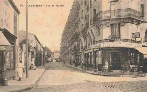 AK / Ansichtskarte ASNIERES  92-SUR SEINE Hauts-de-Seine Rue de Verdun