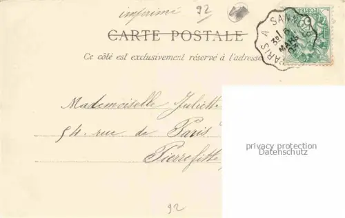 AK / Ansichtskarte ASNIERES  92-SUR SEINE Hauts-de-Seine La gare