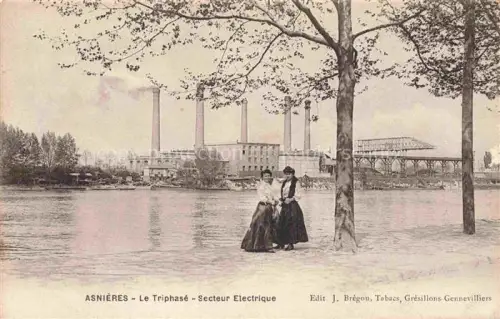 AK / Ansichtskarte ASNIERES  92-SUR SEINE Hauts-de-Seine Le Triphasé Secteur Electrique