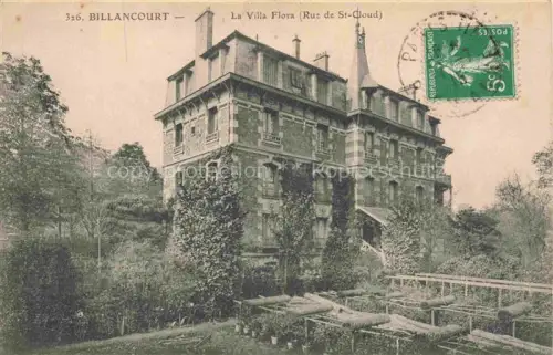 AK / Ansichtskarte Billancourt 92-BOULOGNE-BILLANCOURT La Villa Flora Rue de St. Cloud