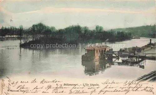 AK / Ansichtskarte Billancourt 92-BOULOGNE-BILLANCOURT L'Ile Séguin