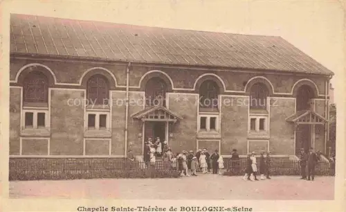 AK / Ansichtskarte BOULOGNE-SUR-SEINE BOULOGNE-BILLANCOURT 92 Chapelle Sainte-Thérèse