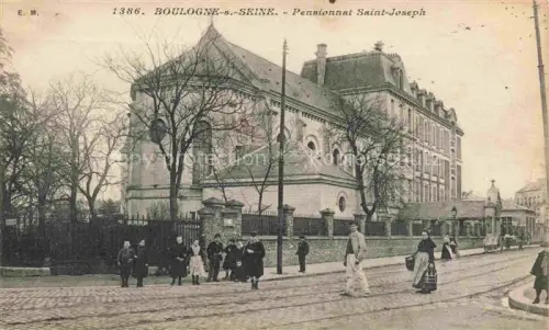 AK / Ansichtskarte BOULOGNE-SUR-SEINE BOULOGNE-BILLANCOURT 92 Pensionnat Saint-Joseph