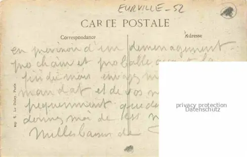 AK / Ansichtskarte Eurville-Bienville 52 Haute-Marne Grande Rue