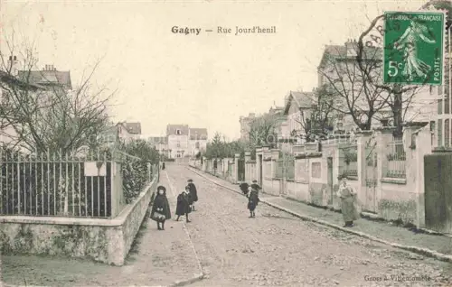 AK / Ansichtskarte Gagny Raincy 93 Seine-Saint-Denis Rue Jourd'henil