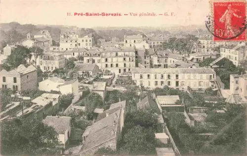 AK / Ansichtskarte Pre-Saint-Gervais Le BOBIGNY 93 Seine-Saint-Denis Vue générale