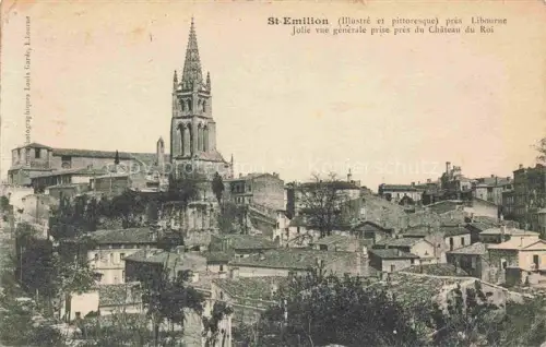 AK / Ansichtskarte St-Emilion Libourne 33 Gironde Chateau du Roi 
