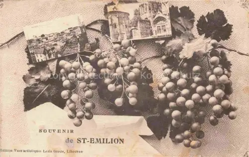 AK / Ansichtskarte St-Emilion Libourne 33 Gironde Trauben 