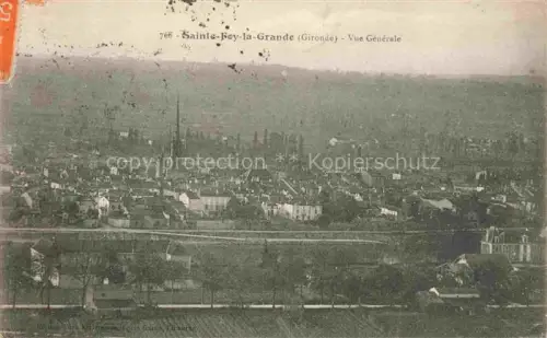 AK / Ansichtskarte Sainte-Foy-la-Grande Libourne 33 Gironde Vue Generale 