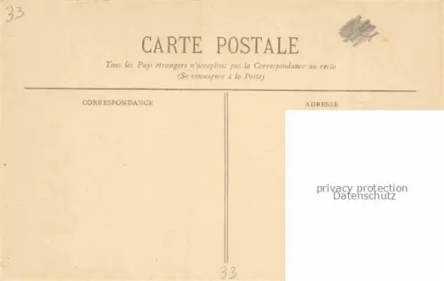 AK / Ansichtskarte Soulac-sur-Mer Lesparre-Medoc 33 Gironde Route dans la Foret Cote d'Argent