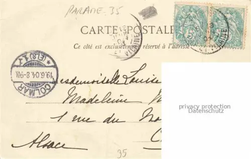 AK / Ansichtskarte PARAME St-Malo 35 Ille-et-Vilaine Bristol Palace Hotel 