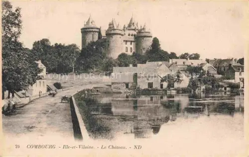 AK / Ansichtskarte Combourg Saint-Malo 35 Ille-et-Vilaine Ille et Vilaine le Chateau Schloss 