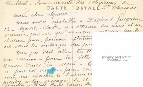 AK / Ansichtskarte Becherel RENNES 35 Ille-et-Vilaine Vue Generale cote Sud 