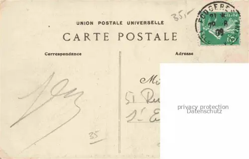 AK / Ansichtskarte SAINT-MALO ST-MALO 35 Porte Saint Vincent Vue Interieure 