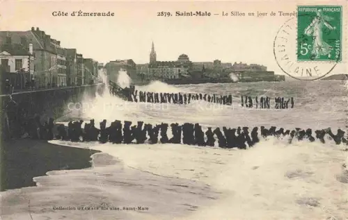 AK / Ansichtskarte ST-MALO SAINT-MALO 35 Le Sillon Cote d'Emeaude 