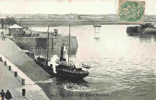 AK / Ansichtskarte ST-MALO SAINT-MALO 35 le Port Bateau de Dinard 