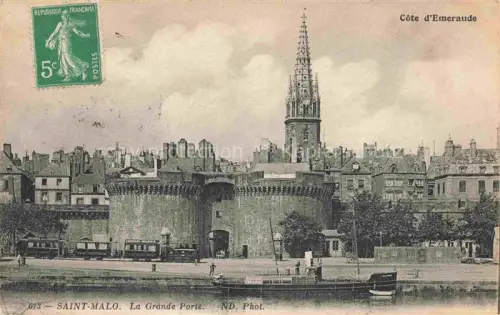 AK / Ansichtskarte SAINT-MALO ST-MALO 35 La Grande Porte Cote d'Emeraude 