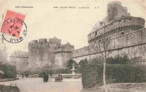 AK / Ansichtskarte ST-MALO SAINT-MALO 35 le Square 