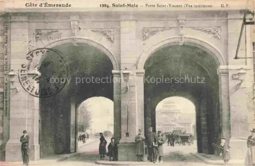 AK / Ansichtskarte ST-MALO SAINT-MALO 35 Porte St Vincent 