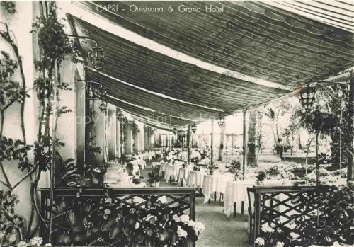AK / Ansichtskarte CAPRI Golfo di Napoli Campania IT Quisisana et Grand Hotel