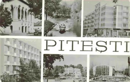 AK / Ansichtskarte Pitesti Arges RO Stadt Bilder