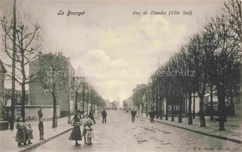 AK / Ansichtskarte Le Bourget BOBIGNY 93 Seine-Saint-Denis Rue de Flandre