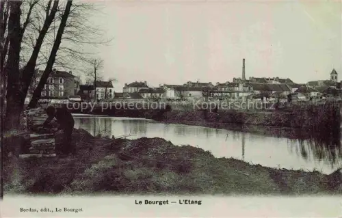 AK / Ansichtskarte Le Bourget BOBIGNY 93 Seine-Saint-Denis Aux bords de l'étang