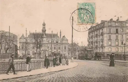 AK / Ansichtskarte PANTIN Bobigny 93 Seine-Saint-Denis Entrée du Pont de Pantin