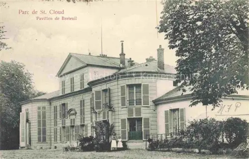 AK / Ansichtskarte ST-CLOUD  NANTERRE 92 Hauts-de-Seine Pavillon de Breteuil au parc