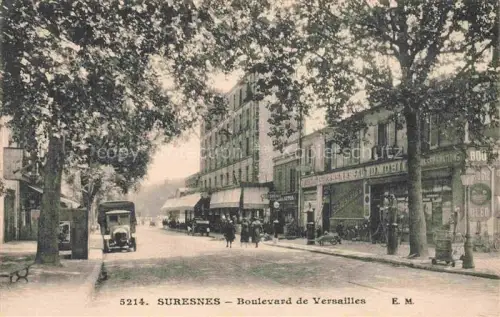 AK / Ansichtskarte SURESNES Nanterre 92 Hauts-de-Seine Boulevard de Versailles