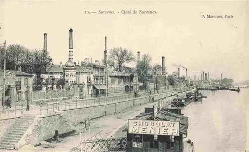 AK / Ansichtskarte SURESNES Nanterre 92 Hauts-de-Seine Quai de Suresnes
