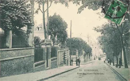 AK / Ansichtskarte SURESNES Nanterre 92 Hauts-de-Seine Rue du Mont-Valérien