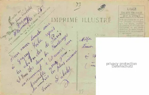 AK / Ansichtskarte Gagny Raincy 93 Seine-Saint-Denis Rue du Raincy