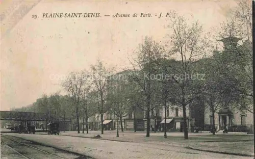 AK / Ansichtskarte Plaine-SAINT-DENIS 93 Seine-Saint-Denis Avenue de Paris