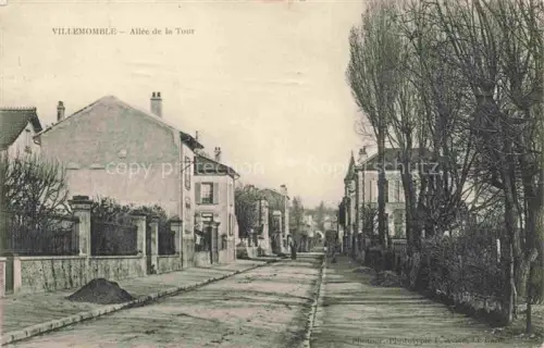 AK / Ansichtskarte Villemomble BOBIGNY 93 Seine-Saint-Denis Allée de la Tour