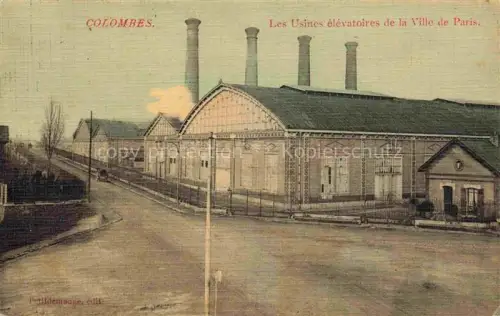 AK / Ansichtskarte COLOMBES LA GARENNE-COLOMBES 92 Hauts-de-Seine Les usines élévatoires de la Ville de Paris