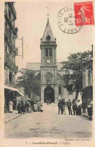 AK / Ansichtskarte LEVALLOIS-PERRET 92 Hauts-de-Seine Eglise