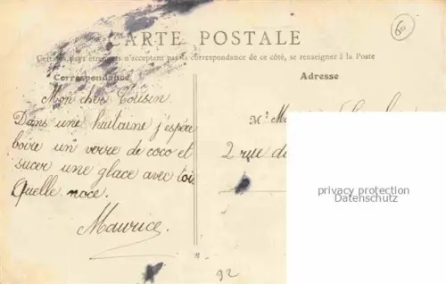 AK / Ansichtskarte LEVALLOIS-PERRET 92 Hauts-de-Seine Rue Gide Ecole de Filles